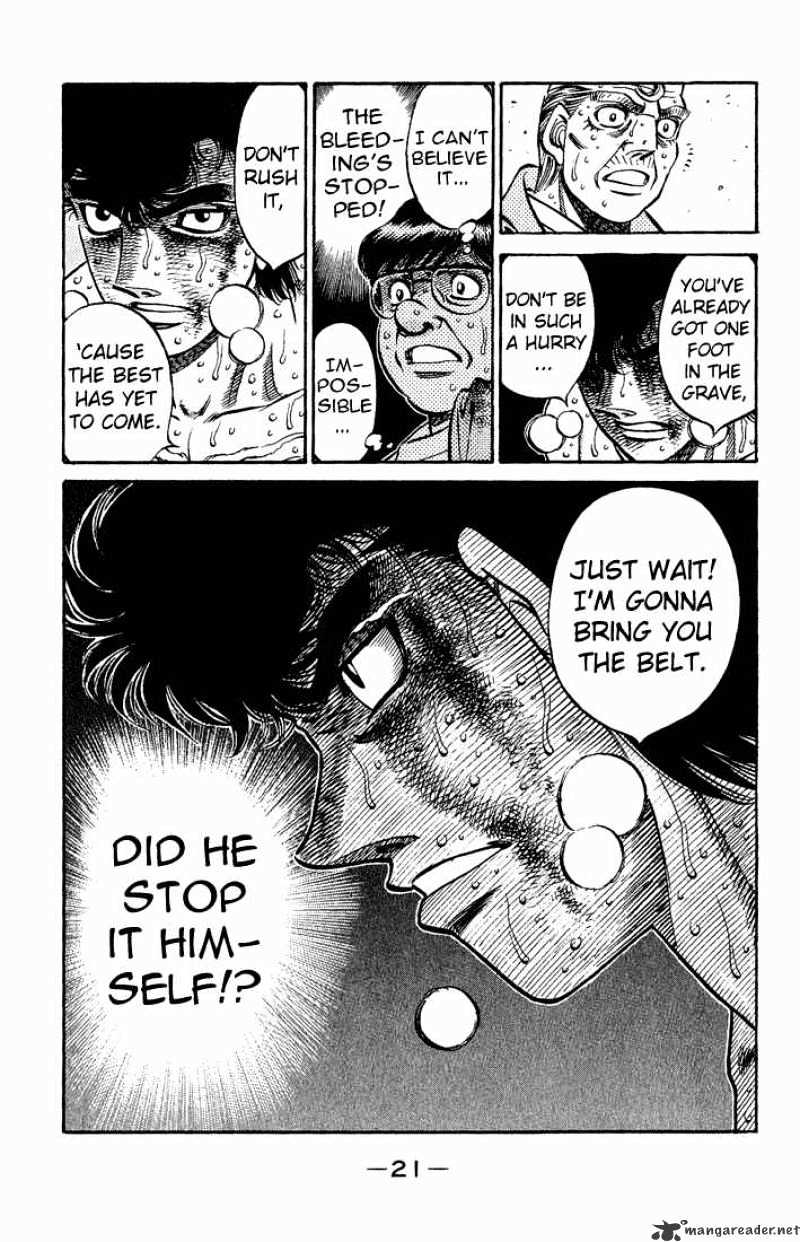 Hajime no Ippo: Fighting Spirit, Chapter 552 image 18